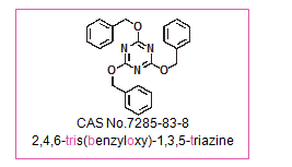 2,4,6-三芐氧基-1,3,5-三嗪                              TriBOT [2,4,6-tris(benzyloxy)-1,3,5-triazine]